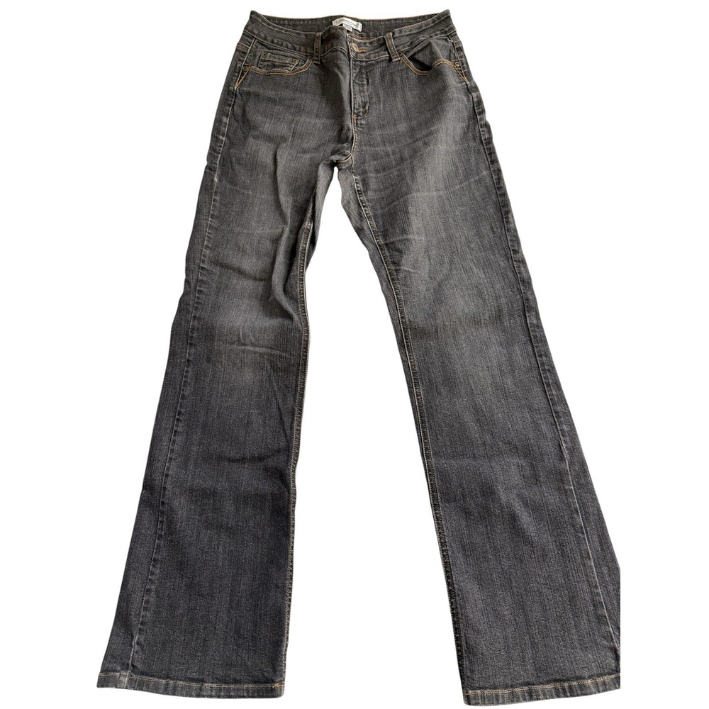 Coldwater‎ Creek Women's Straight Leg Black Jeans Size 10